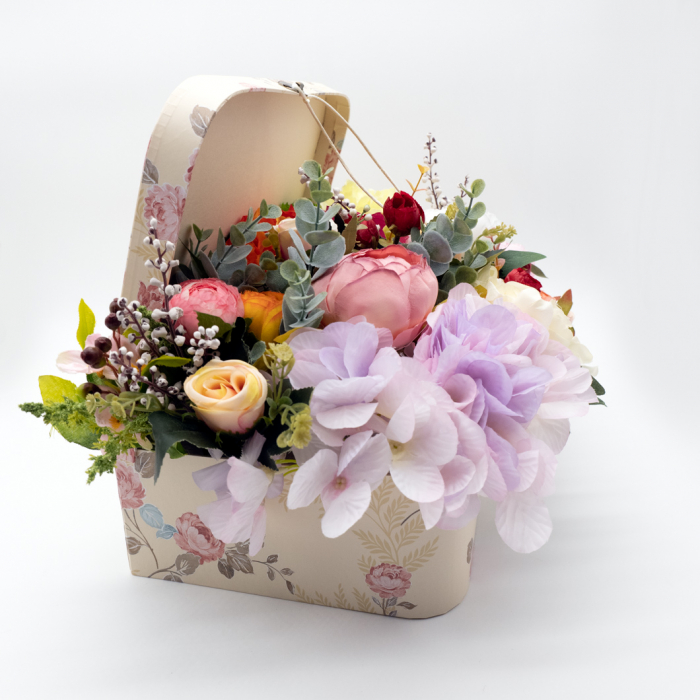 Aranjament floral - Valiza cu Flori - Mare 7 [7]