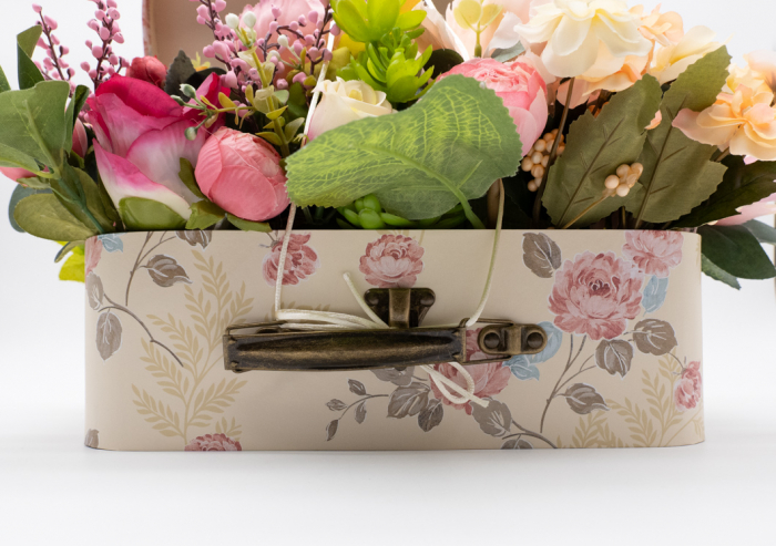 Aranjament floral - Valiza cu Flori - Mare 7 [18]
