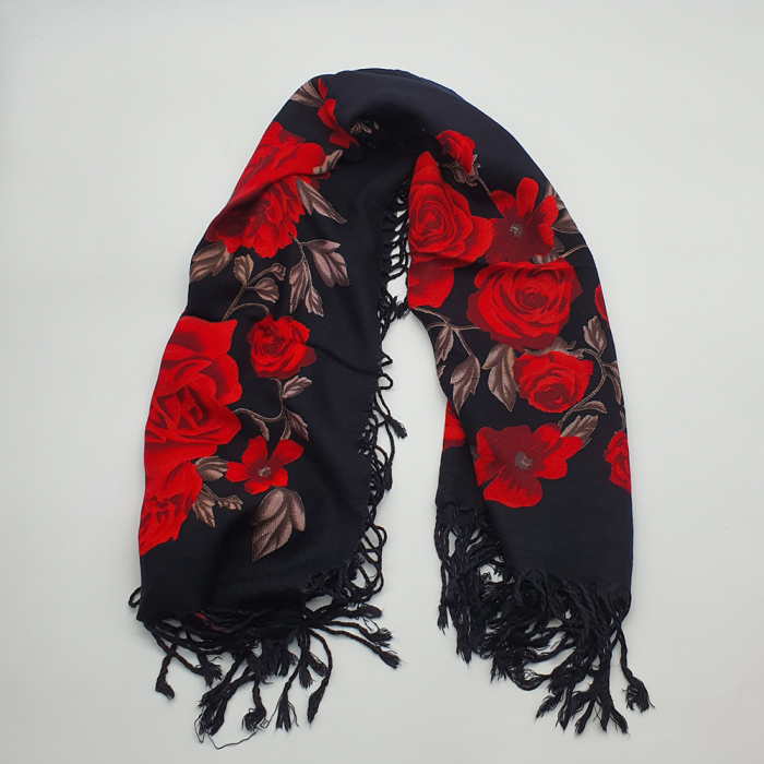 Batic Traditional cu Imprimeu Floral [2]