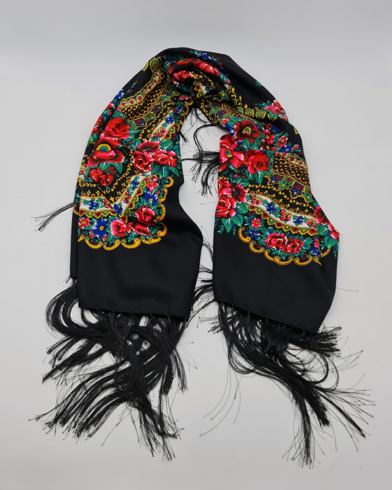 Batic Traditional cu Imprimeu Floral [17]