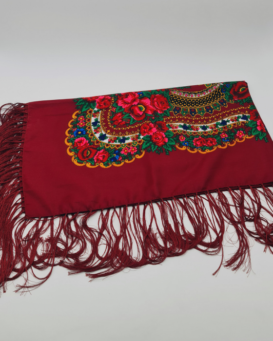 Batic Traditional cu Imprimeu Floral [2]