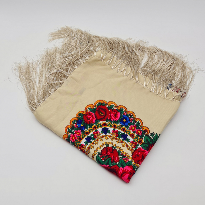 Batic Traditional cu Imprimeu Floral [21]