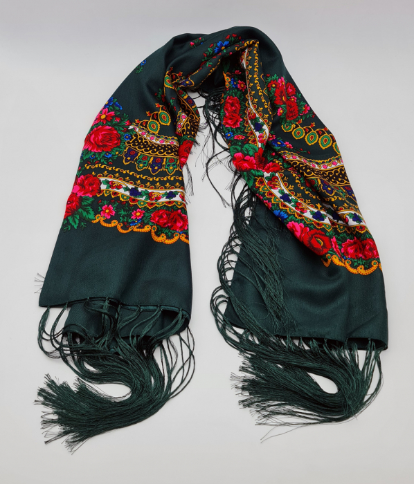 Batic Traditional cu Imprimeu Floral [12]