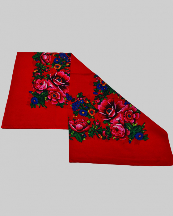 Batic Traditional cu Imprimeu Floral [2]