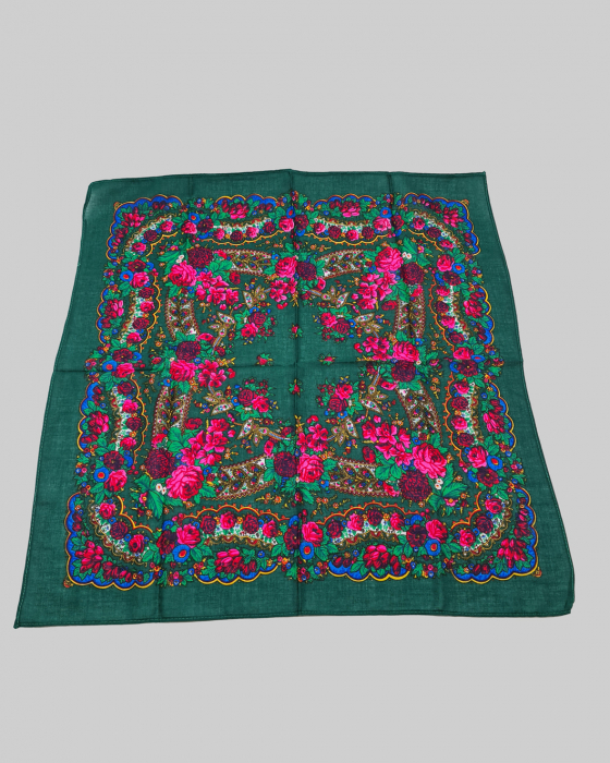 Batic Traditional cu Imprimeu Floral [2]