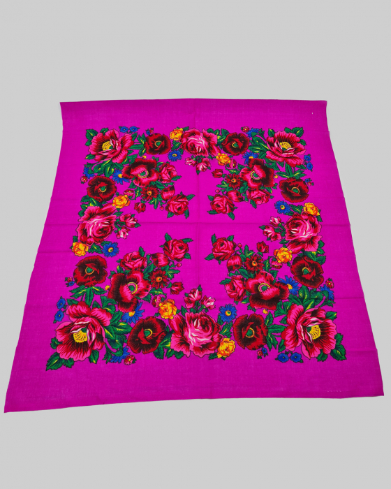 Batic Traditional cu Imprimeu Floral [3]