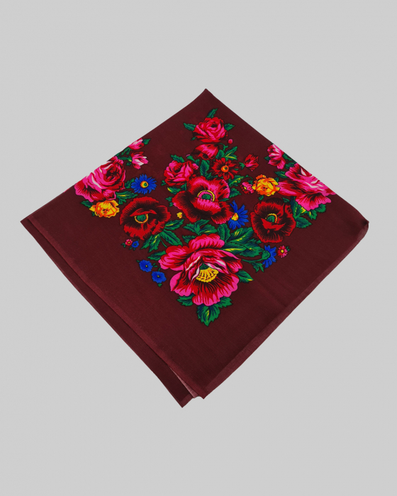 Batic Traditional cu Imprimeu Floral [13]