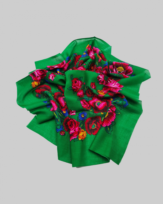 Batic Traditional cu Imprimeu Floral [3]