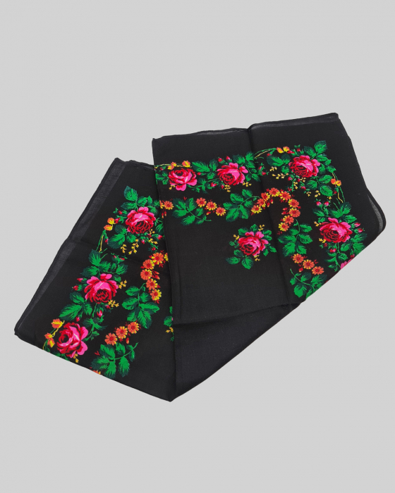 Batic Traditional cu Imprimeu Floral [2]