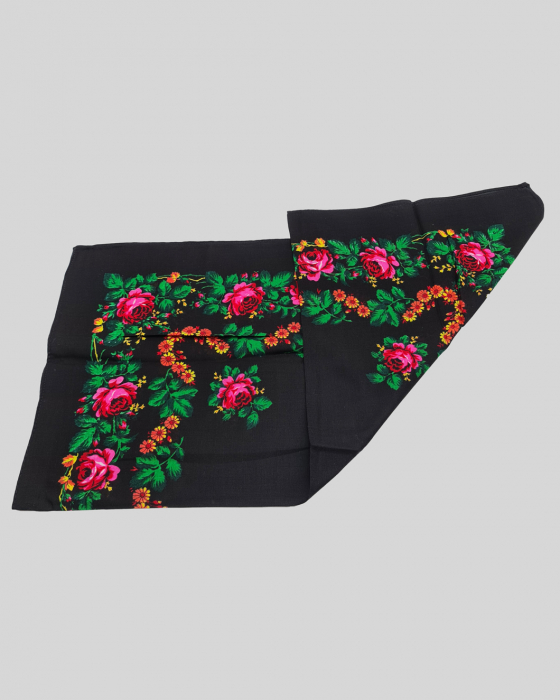 Batic Traditional cu Imprimeu Floral [4]