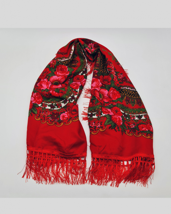 Batic Traditional cu Imprimeu Floral [2]