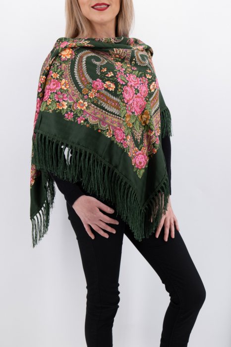 Batic Traditional cu Imprimeu Floral [2]