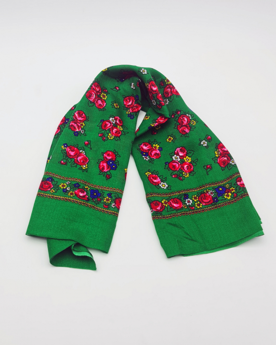 Batic Traditional cu Imprimeu Floral [4]