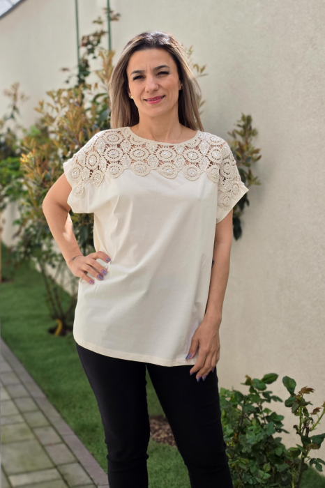Bluza cu dantela Camelia 2 [3]