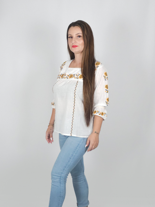 Bluza / Ie Traditionala cu flori 4 [3]