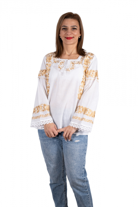 Bluza / Ie Traditionala cu flori 7 [2]