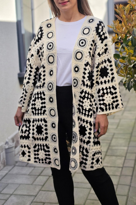Cardigan brodat macrame 3 [3]