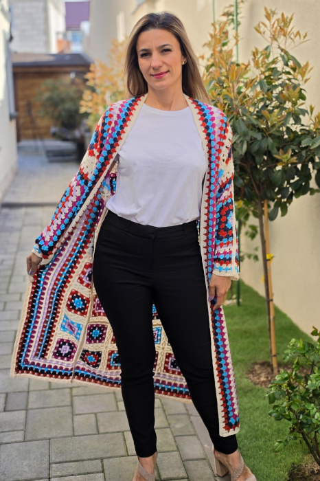 Cardigan brodat macrame 2 [3]