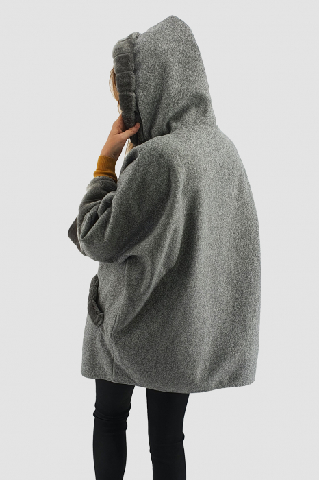 Cardigan Mia cu gluga [3]