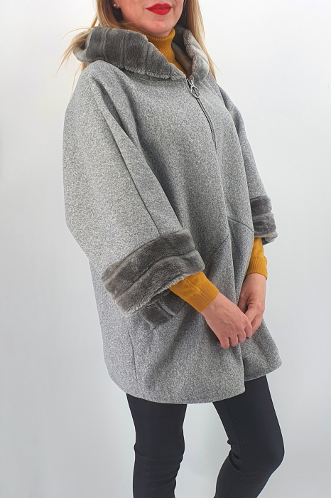 Cardigan Mia cu gluga [2]