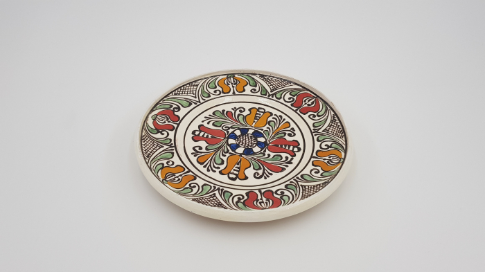 Farfurie traditionala din ceramica de corund [6]