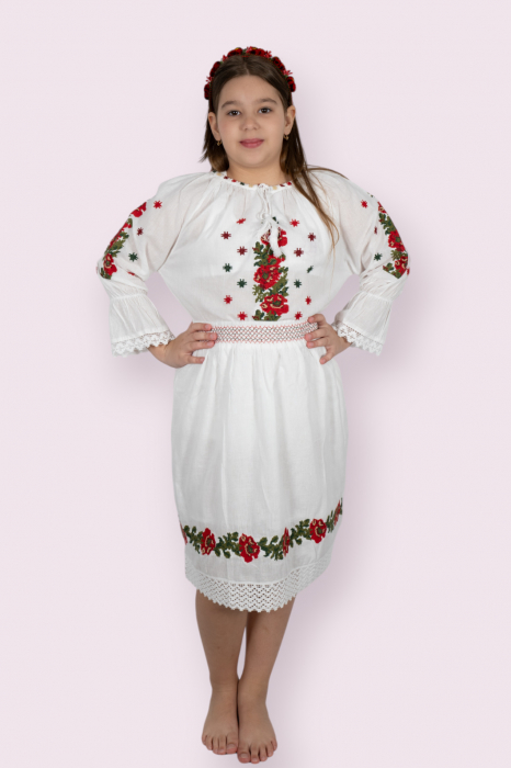 Compleu traditional fetite Minodora 2 [3]