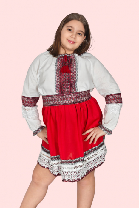 Compleu traditional fetite Natalia 6 [3]