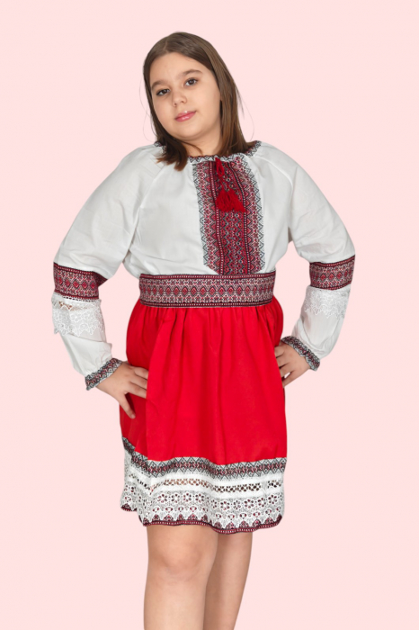 Compleu traditional fetite Natalia 6 [4]
