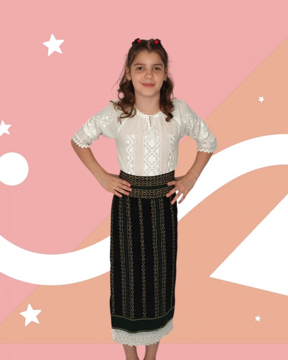 Costum Catrinta si Brau fetite 3