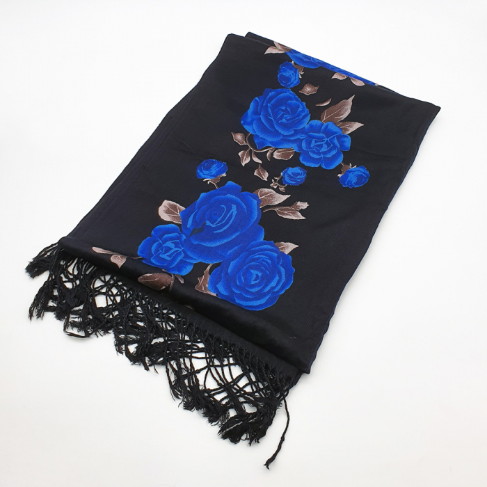 Esarfa Traditionala cu Imprimeu Floral [2]