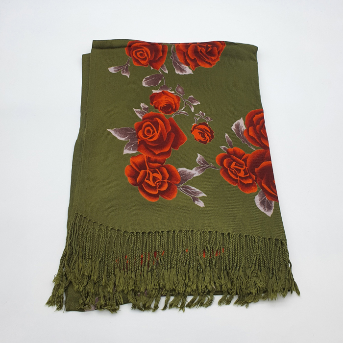 Esarfa Traditionala cu Imprimeu Floral [2]