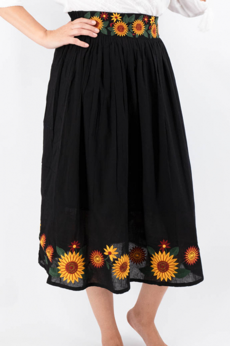 Fusta stilizata Floarea Soarelui 2 [2]