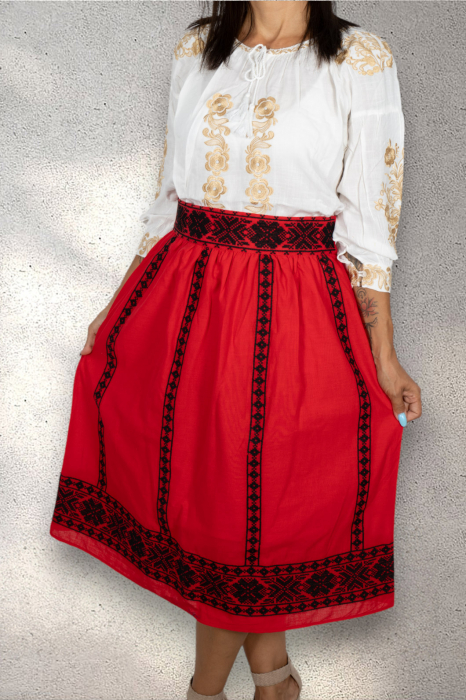 Fusta stilizata cu motive traditionale Ioana 9 [2]
