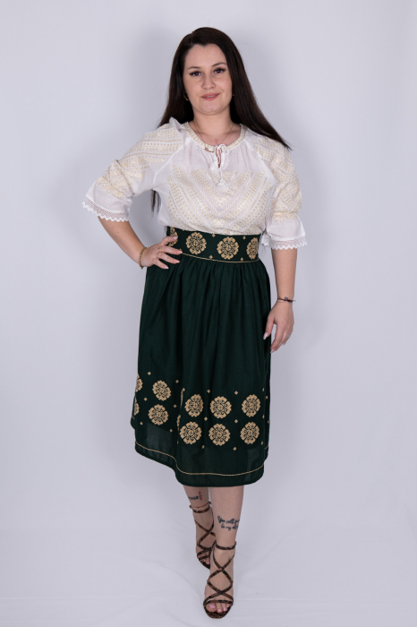 Fusta stilizata cu motive traditionale Ofelia 6 [2]