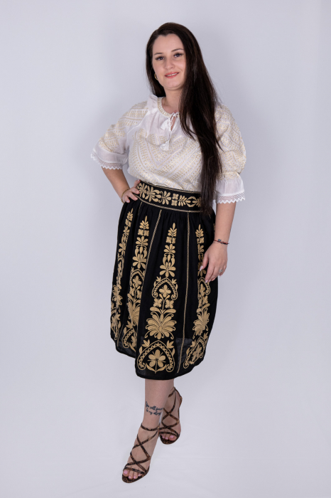 Fusta stilizata cu motive traditionale Tatiana 5 [3]
