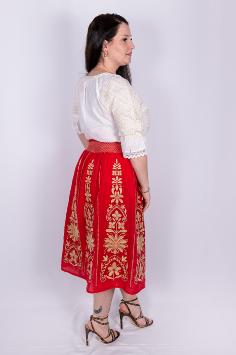 Fusta stilizata cu motive traditionale Tatiana 6 [3]