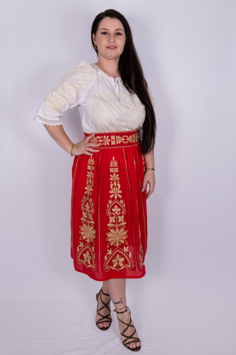 Fusta stilizata cu motive traditionale Tatiana 6 [2]