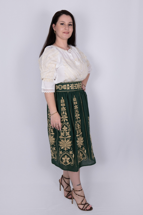 Fusta stilizata cu motive traditionale Tatiana 7 [3]