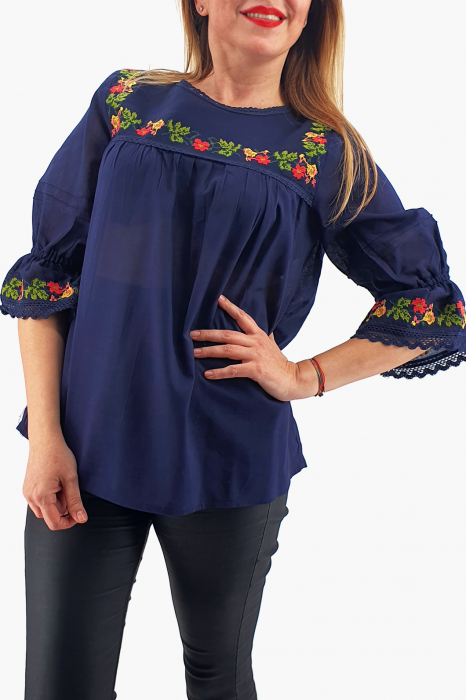 Bluza / Ie Traditionala cu flori [3]