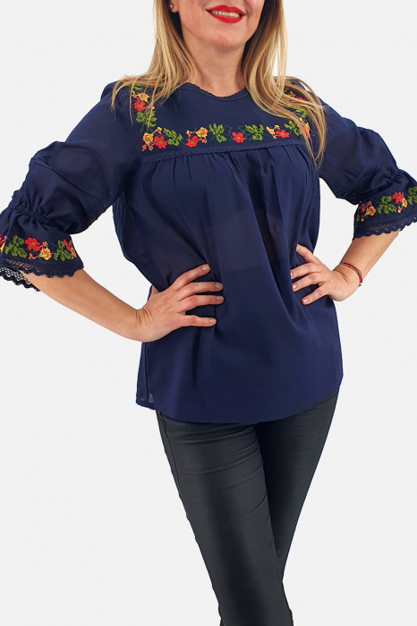 Bluza / Ie Traditionala cu flori [2]