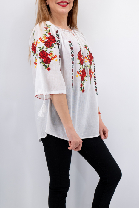 Ie Traditionala Trandafira 7 - Marime Mare [2]