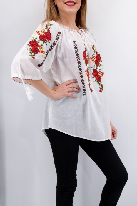 Ie Traditionala Trandafira 7 - Marime Mare [3]