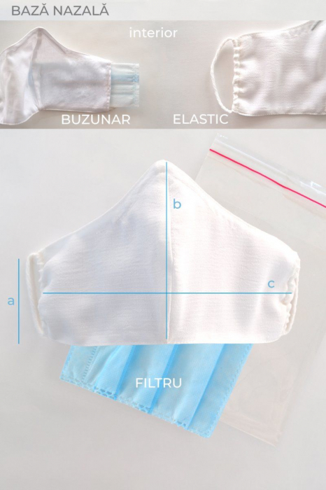 Masca reutilizabila pentru fata - Traditionala [3]