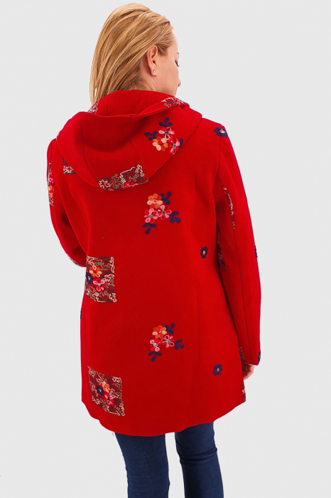 Palton brodat cu Gluga 4 [4]