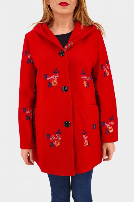 Palton brodat cu Gluga 4 [3]