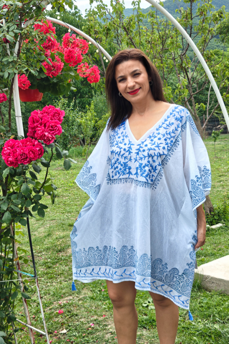 Poncho brodat plaja [3]