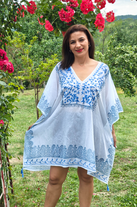 Poncho brodat plaja [2]