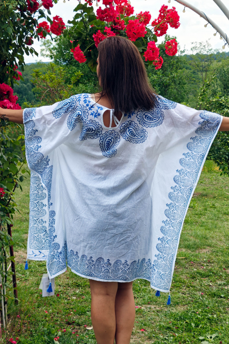 Poncho brodat plaja [6]