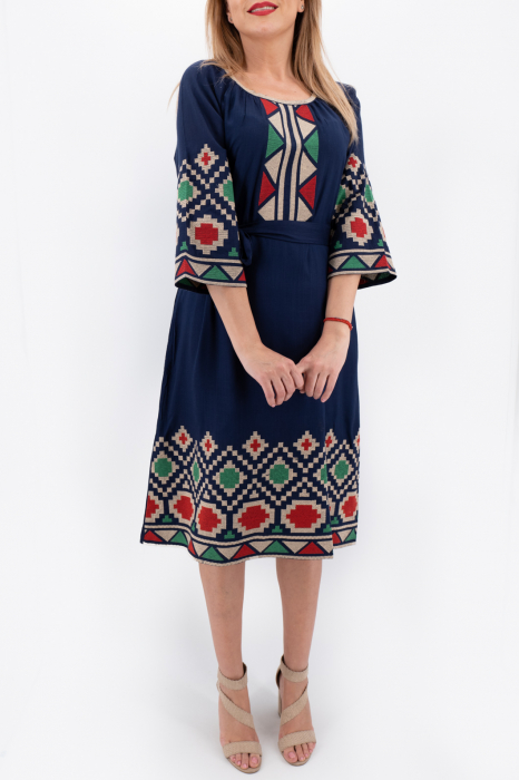 Rochie brodata Adelina 4 [4]