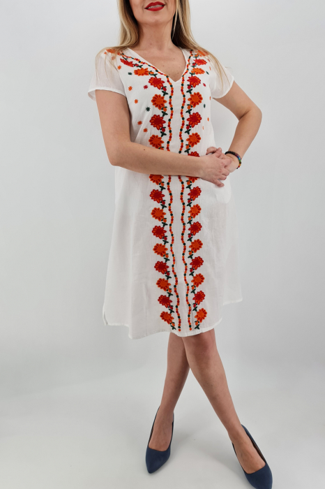 Rochie brodata Violeta 2 [3]